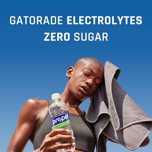 Propel Electrolyte Enhanced Water Sports Drink, Grape Flavored Water, Zero Calorie & Zero Sugar Hydration with Electrolyte...