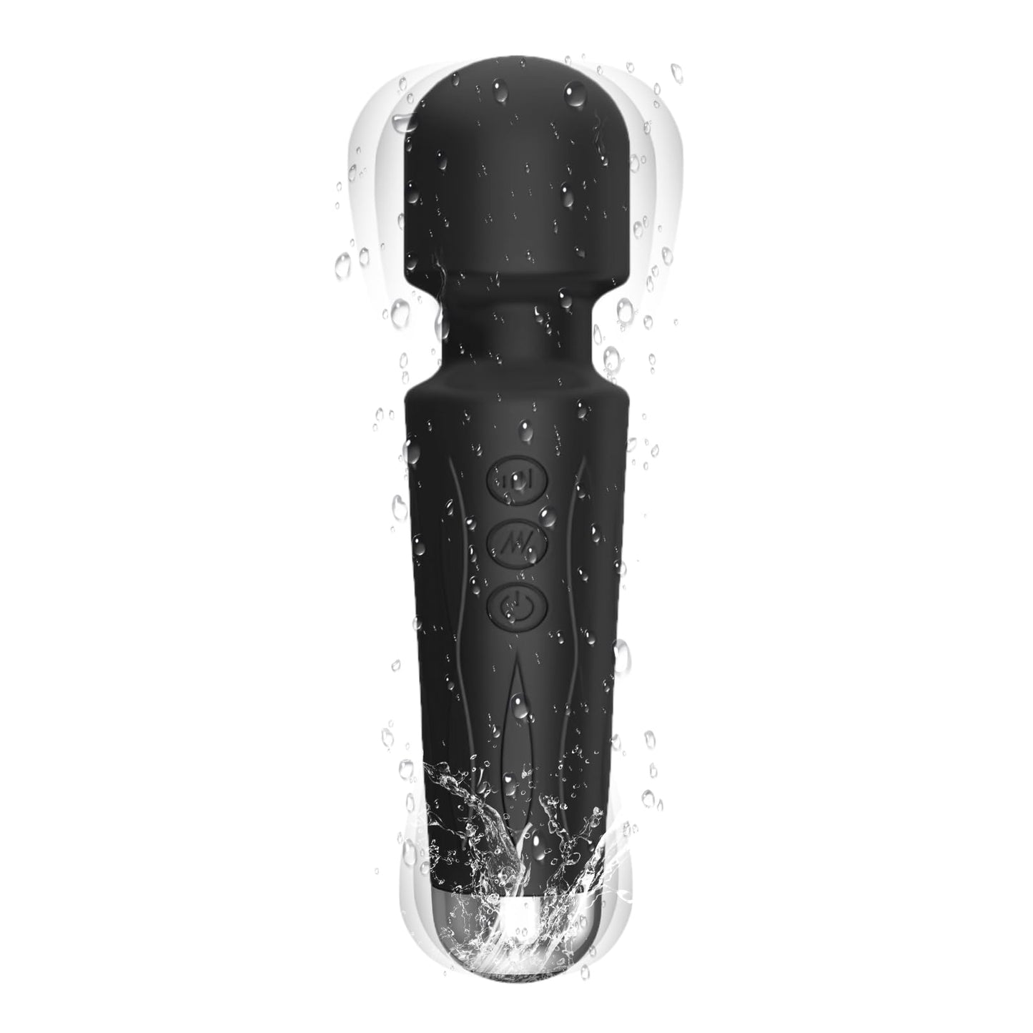 Welist 2024 Mini Upgraded Rechargeable Handheld Waterproof Massager Black