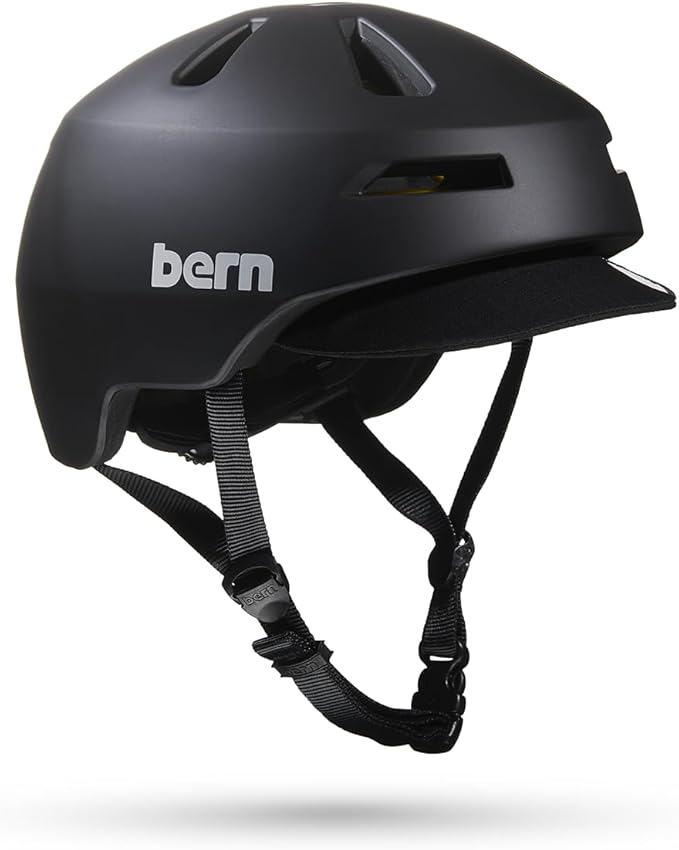 Bern, Brentwood Bike Helmet with MIPS, Multiple Impact Protection, Compass Dial Adjusted Fit