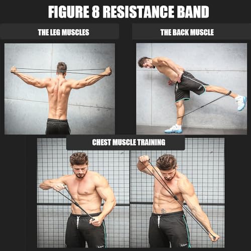 Davllin Volleyball Training Equipment,Volleyball Pass Aid Resistance Band,Elastic Rope Exercise Resistance Bands,Resistanc...