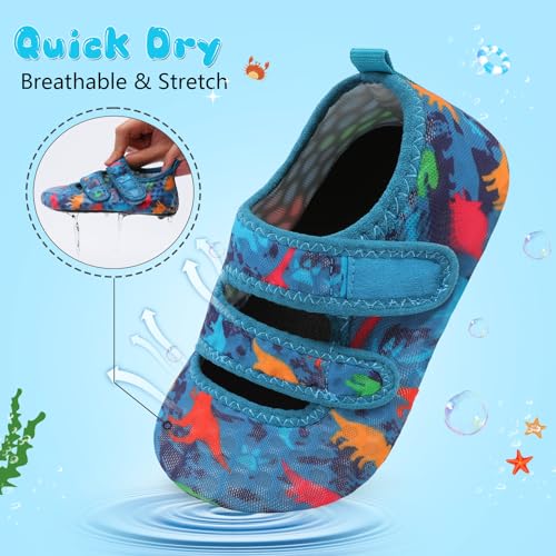 BARERUN Toddler Water Shoes Boys Girls Quick Dry Barefoot Aqua Shoes for Swim Pool Beach Non Slip Breathable Sandals Light...
