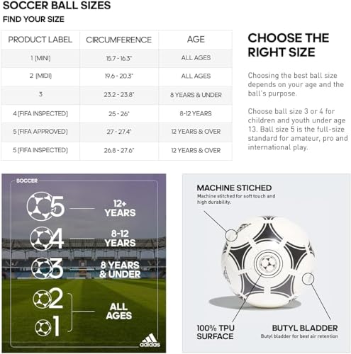 adidas Unisex-Adult Tango Glider Soccer Ball