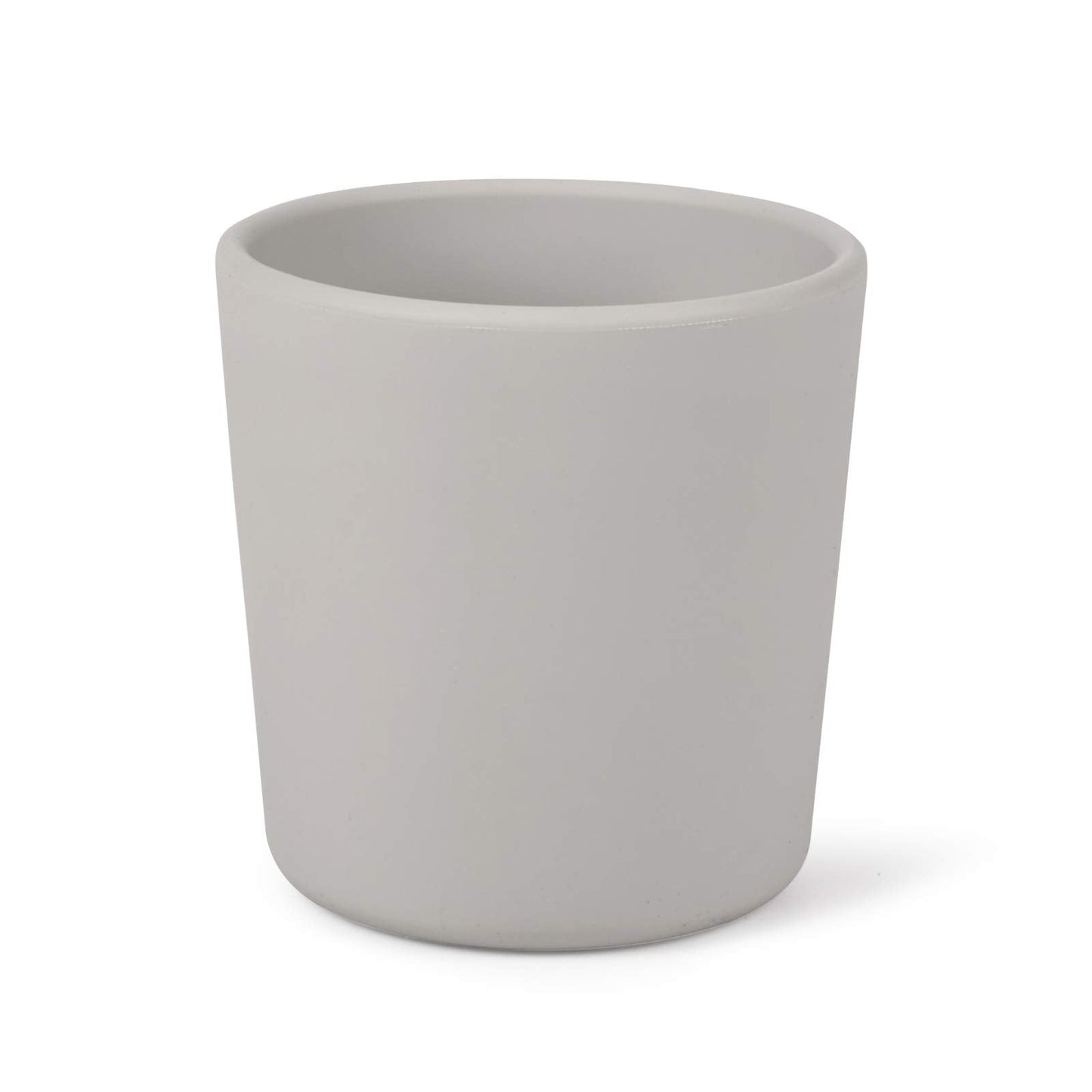 Catii Silicone Toddler Cup 5 oz, First Open Cup for Toddlers 1-3 years old, Unbreakable, Non-Smell, Anti-Slip, Dishwasher Safe (Grey)