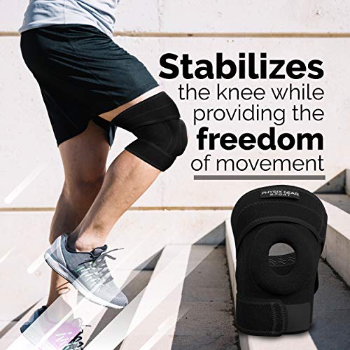 Physix Gear Knee Brace for Men & Women - Adjustable Patella Compression Knee Support for Arthritis, ACL & MCL, Meniscus Te...