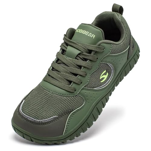 HOBIBEAR Womens Barefoot Shoes | Wide Toe Box | Comfortable Outdoor Sneaker