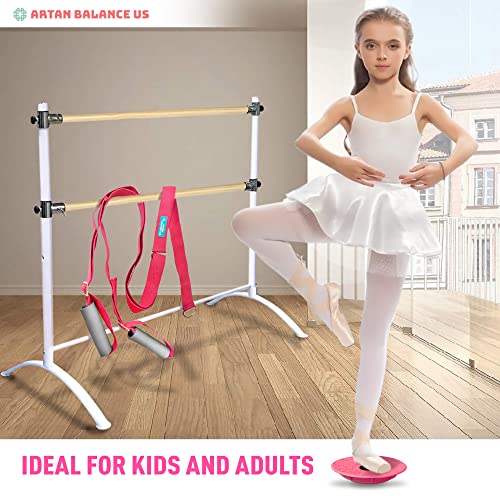 Dance, Cheerleading and Figureskating Trainer Stretching and Balance, 2 Pc. Set, Stretching, Disc Core Board and Flexibili...