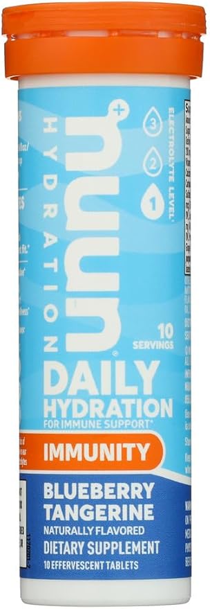 Nuun Immunity Blueberry Tangerine, 10 Drink Tablets