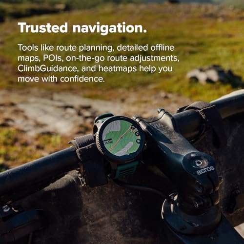 SUUNTO Vertical 2 GPS Sport Watch, Bright 1.5” AMOLED Touchscreen, LED Flashlight, 20-Day Battery Life, Offline Maps, Trai...