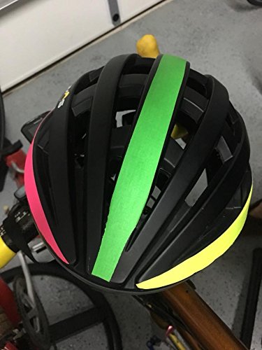 5-Pack Fluorescent Gaffer Tape | Leaves No Residue | Heavy Duty Pro Gaff Tape | Secures Cables, Holds Down Wires | Easy to Tear | Multipurpose | Weather Resistant. Made in The USA Gaff Tape