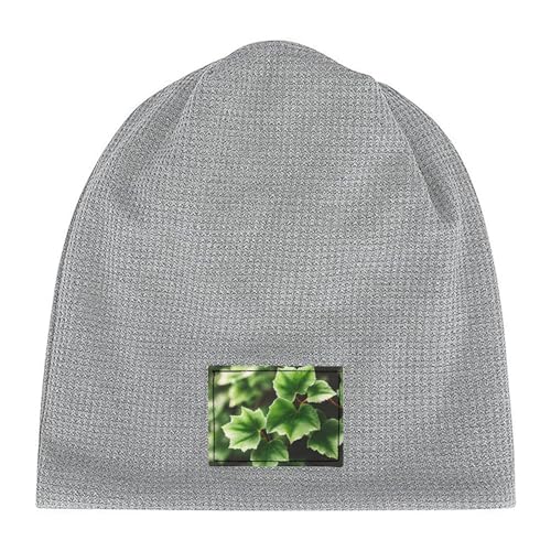 Ivy Blossoms Tree Print Lightweight Waffle Pullover Hat Men Women Winter Headwear Outdoor Camping Travel