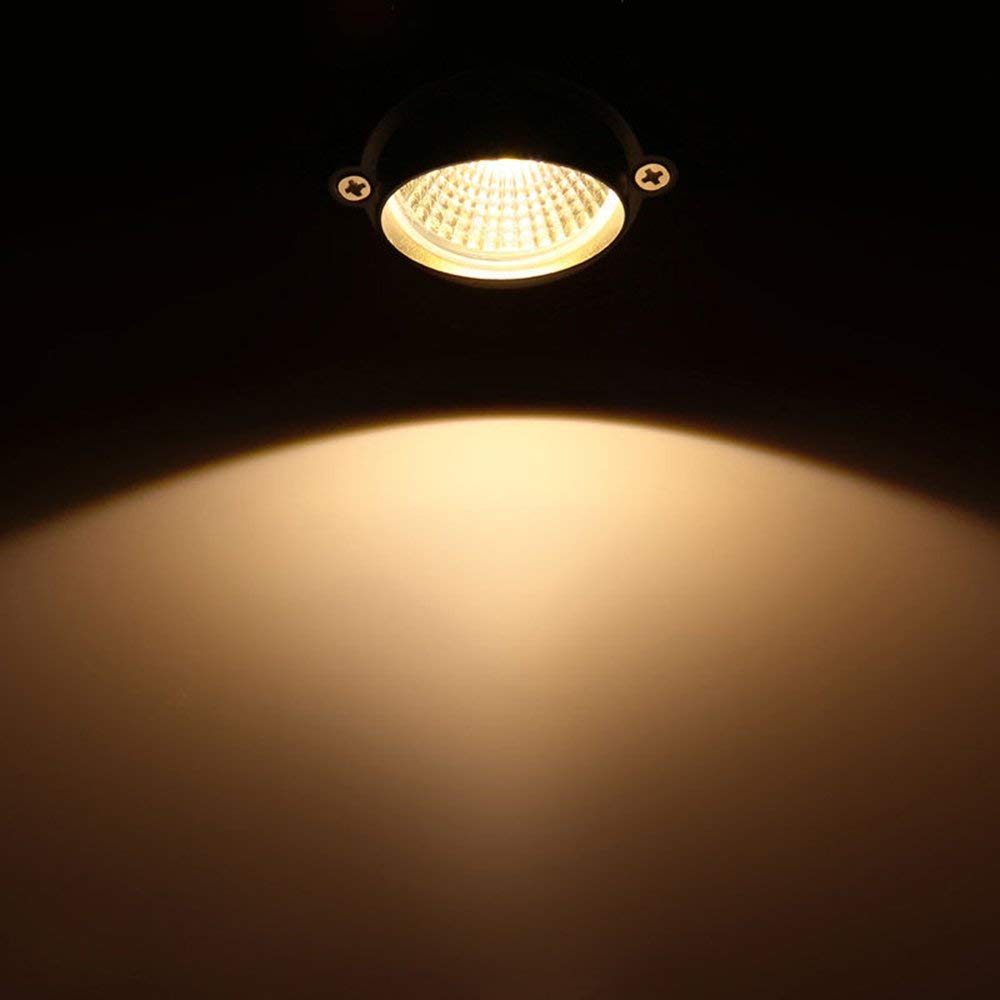 SUNRIVER Low Voltage Landscape Lights, 6W Outdoor Spotlights, 12V/24V Waterproof, 6 Pack Warm White for Yard, Lawn, Garden