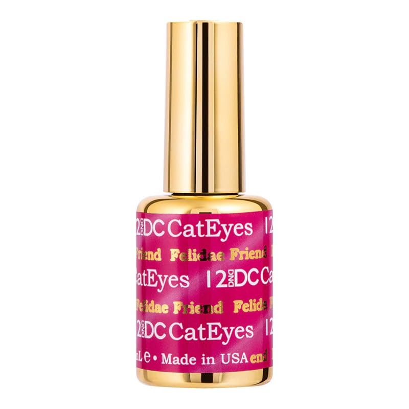 DC 3D Cat Eyes DND gel nail Nail Polish (#12 - Felidae Friend, 0.6 oz)