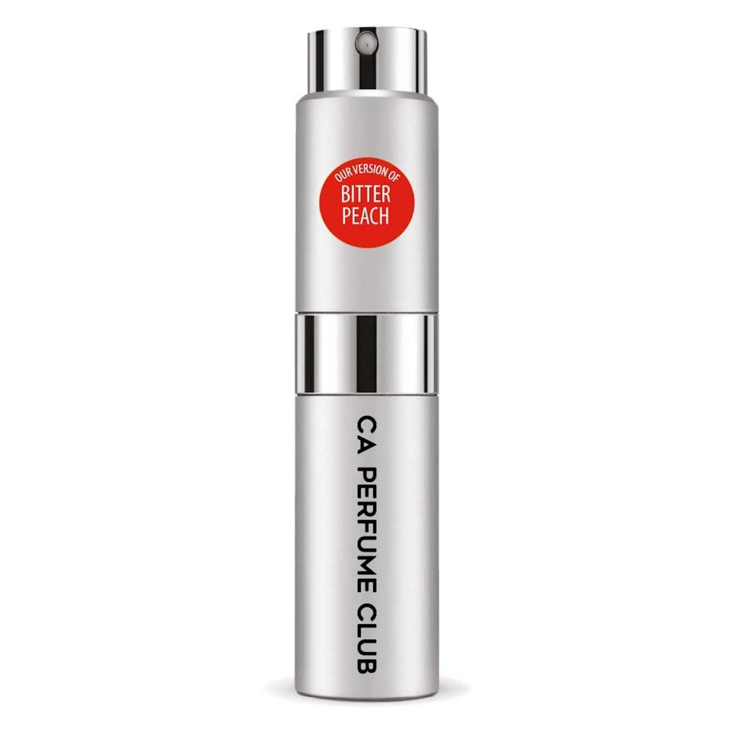 CA Perfume Impression of Bitter Peach for Women and Men Amber Vanilla Scent Long Lasting Unisex Fragrance Eau De Parfum Travel Size Refillable Atomizer Spray 0.27 Fl Oz 8ml