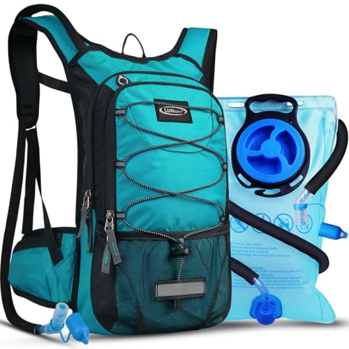 Lunidry Insulated Hydration Pack Backpack with 3L BPA Free Leak-Proof Water Bladder, Keep Liquids Cool for Up to 5 Hours, ...