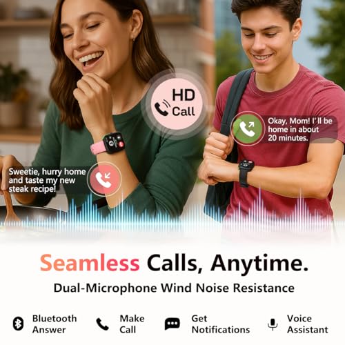 MorePro Smart Watch (Answer/Make Call), 1.83” Health Fitness Watch with Heart Rate, Blood Pressure,SpO2 and Sleep Monitor,...