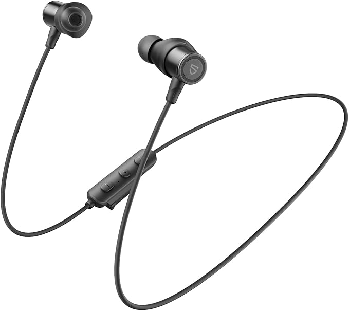 SoundPEATS Q40 HD Sports Neckband Headphones with LDAC Hi-Res Audio & Bluetooth 6.0 Stable Connection, IP67 Waterproof Wir...