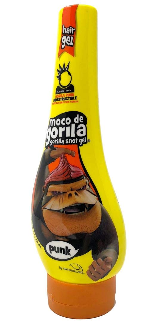Moco de Gorila Punk Hair Gel | Indestructible Hair Styling Gel for Extreme Long-lasting Hold, Gorilla Snot Gel is the Ultimate H