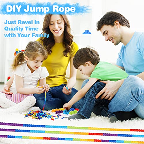 Supertrip Double Dutch Jump Rope Soft Beaded Jump Rope Long Jump Rope 16 FT, Jump Ropes For Women Adult Kids Adjustable Sk...