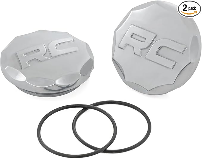 Rough Country Aluminum Ball Joint Eyelet Caps - FIts Rough Country Control Arms, Pair