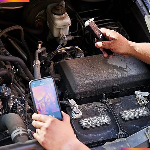 Flir Edge Pro - Wireless Bluetooth Thermal Imaging Camera for Smartphones, Compatible with All iOS and Android Devices, 48...