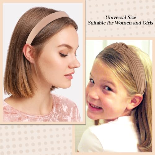AHONEY 7 Pack Headbands for Women Girls Headbands Trendy Non Slip Hairbands Fashion Hair Accessories Multi-style Headband ...
