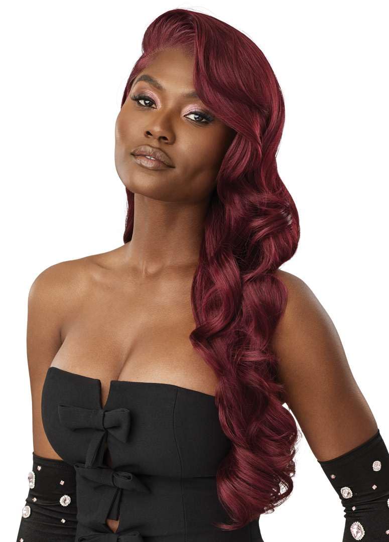 Outre Lace Front Wig - Perfect Hair Line 13X6 - True Frontal - Peak 701 (DRST JADE BLUE)
