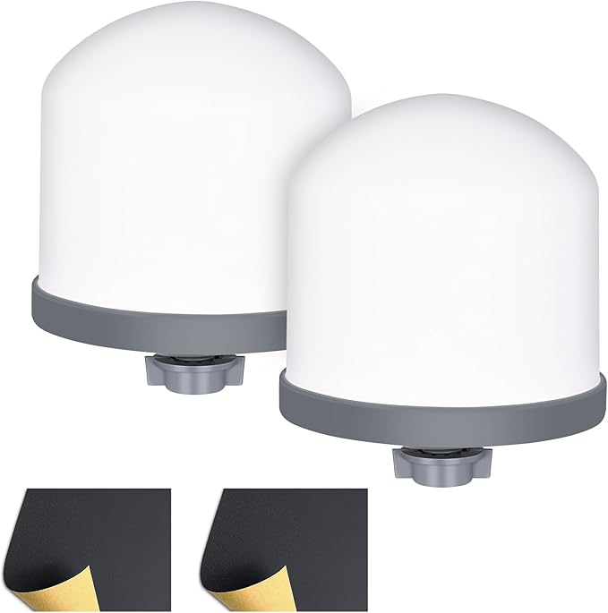 Ceramic Dome Water Filter Replacement 0.2 to 0.5 micron for Countertop Water Filter System 2PACK