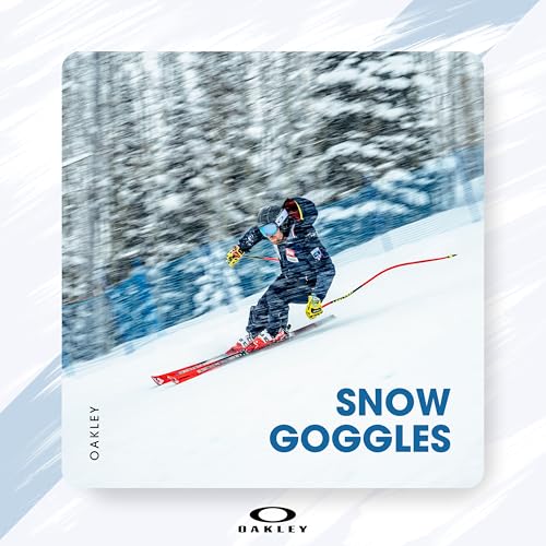 Oakley Flow Scape M/L Ski Goggles For Men For Women OO7145, OO7147 + BUNDLE with ACCESSORY EYEWEAR KIT