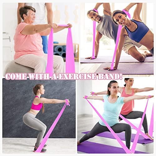Kvittra Figure 8 Resistance Band, Arm Back Shoulder Exercise Elastic Rope Stretch Fitness Band, Foot, Leg, Hand Stretcher,...