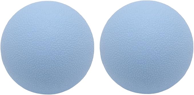 Hard Lacrosse Ball Massage Ball Therapy. Firm Trigger Point Massager Tool for Deep Tissue Yoga Physiotherapy Myofascial Re...