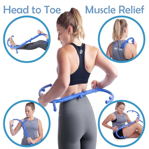 Body Back Buddy Classic USA Made Handheld Full Body Massage Cane Pressure & Trigger Point Massage Tool for Deep Tissue Pai...
