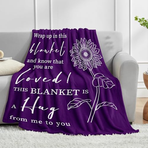 Get Well Gifts for Women After Surgery - Hug Blanket - Thinking of You Gift for Mom Friend Sister - Feel Better Inspiratio...