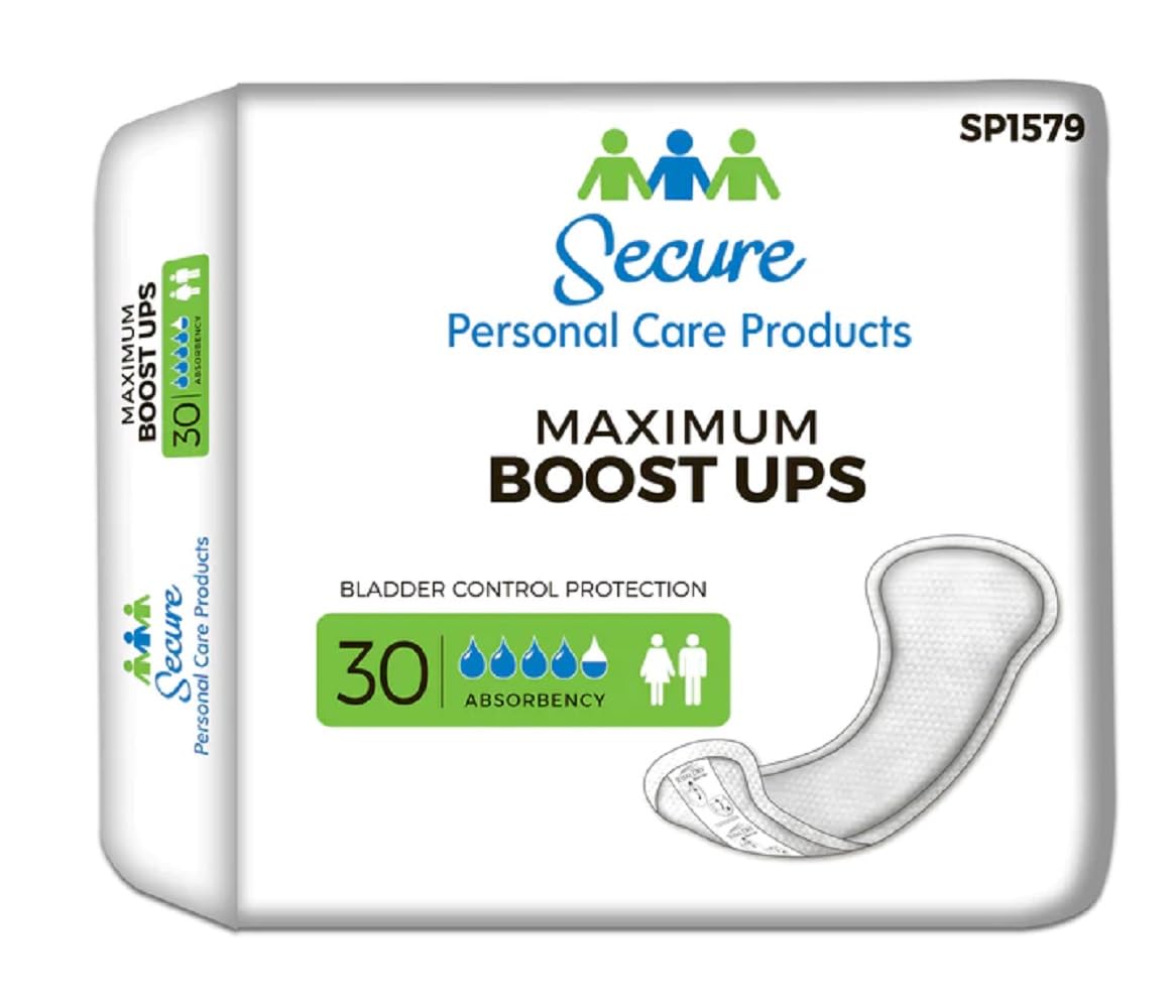 TotalDry Booster Pads Maximum (Case of 120)