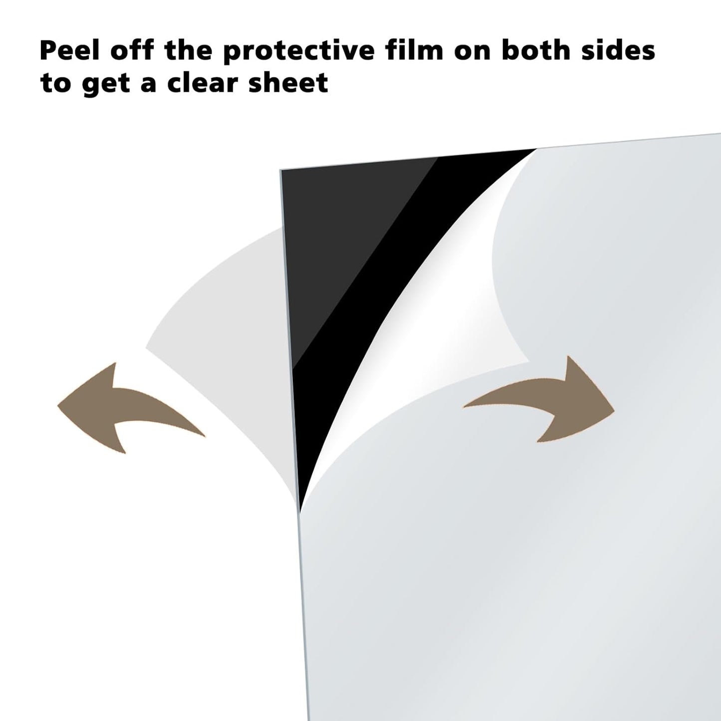 Egofine 4" x 6" Black Plexiglass Sheets 12 Pack 0.04 Inch Cast Acrylic Sheet Thick for DIY Craft Projects, Painting, Photography, Sign, Display Stand, Home Decor, Easy to Cut