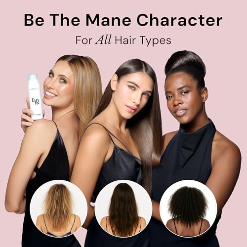 L'ANGE HAIR Glass Hair Thermal Blowout Primer | Heat Protectant Spray for Frizz Control & Shine | Blow Dry Support Styling...