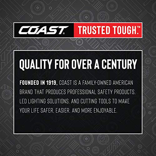 Coast Pm450 Led Work Light - 510 Lumen, Magnetic, Alkaline, Model 30364, Plastic, No Color