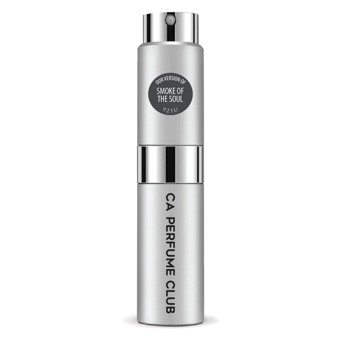 CA Perfume Impression of Smoke Of The Soul for Women and Men Woody Aromatic Scent Long Lasting Unisex Fragrance Eau De Parfum Travel Size Refillable Atomizer Spray 0.27 Fl Oz 8ml
