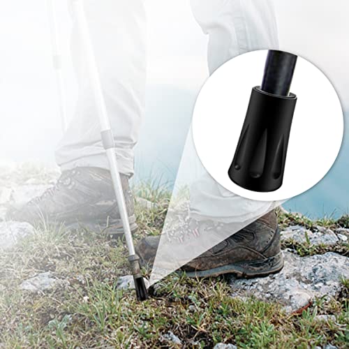 8Pcs Trekking Pole Tips Replacement Protectors, Rubber Feet for Hiking Pole Tips Rubber Tips for Walking Sticks Tips Acces...