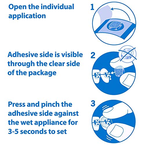 OrthoDots Clear – 24-Hour Protection | Sticks Better Than Dental Wax | Moisture Activated Braces Wax Alternative for Pain ...