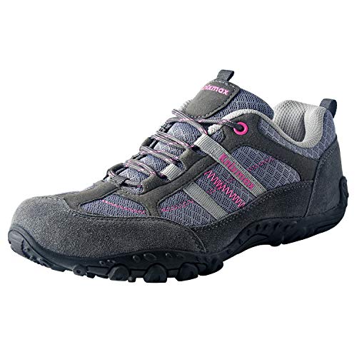Knixmax Womens Hiking Shoes Lightweight Non-Slip Climbing Trekking Sneakers for Woman Camping Backpacking Shoe Summer Hike...