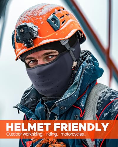 Ski Face Shiesty Mask Thermal Winter Balaclava for Men Women-Face Covering Mask for Cold Weather Skiing Motorcycle Fishing