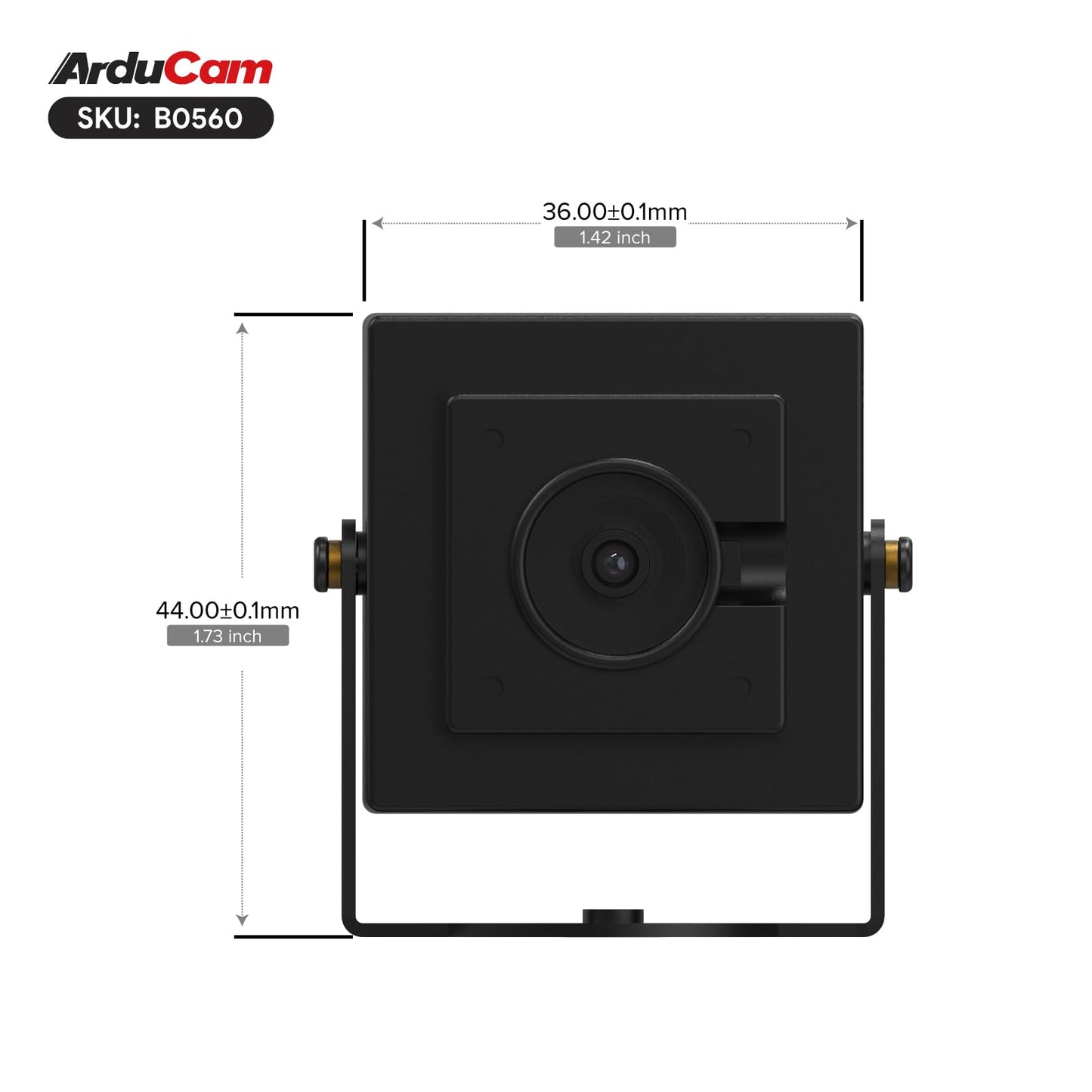 Arducam 4K USB Camera Module, AutoFocus HDR Lightburn Camera for Windows, Linux