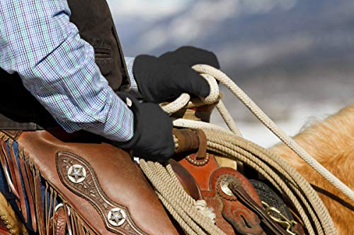 SKYDEER 3M Thinsulate Thermal Winter Work Gloves with Windproof Premium Genuine Deerskin Suede Leather (Unisex SD8671T)