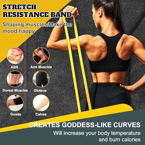 Exercise Bands Resistance Bands for Working Out,Pull Up Bands Set,at Home Workout Equipment,Workout Bands for Men and Wome...