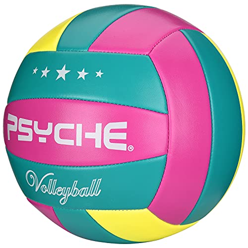 Wisdom Leaves Volleyball,Soft Volleyball Ball for Indoor Outdoor Beach Park Games Play and Training (Official Size 5)