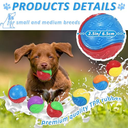 LECHONG Dog Balls (S6-Muti Color)