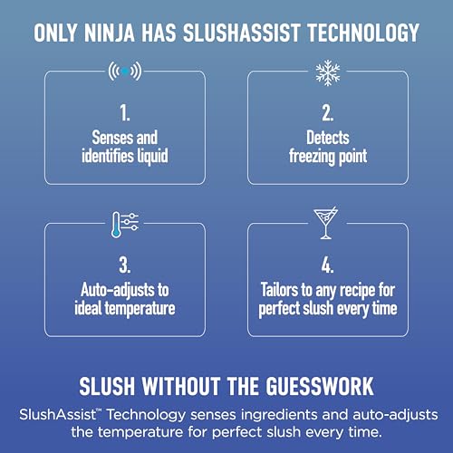 Ninja SLUSHi Max XXL Smart Frozen Drink Maker | Top Performance & Smart Technology, Party-Size 150oz Capacity, No Ice Need...