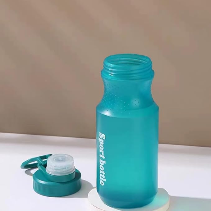 Kids Water Bottle, Sports Water Bottle, Plastic Water Bottle,BPA-Free,Leak-Proof, Reusable Water Bottle for School, Outdoor,Gym, Running, Hiking (Blue(13OZ))