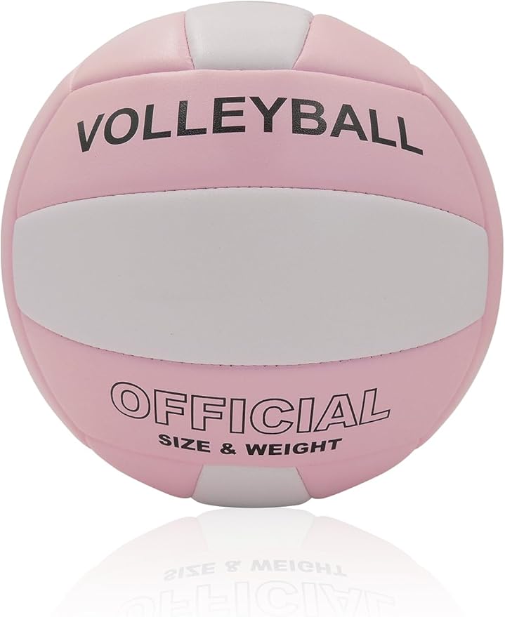 VerdeFlow Volleyball Ball Official Size 5 Volleyballs for Indoor Outdoor Beach Pool Game Play for Team Beginners Professio...