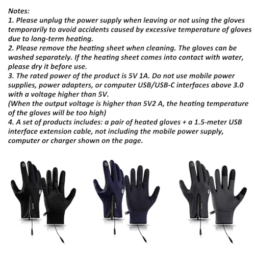 Scazu Outdoor Sports Gloves Short Plus Velvet Windproof Waterproof, 2025 Winter Thermal Gloves Touchscreen for Cold Weather